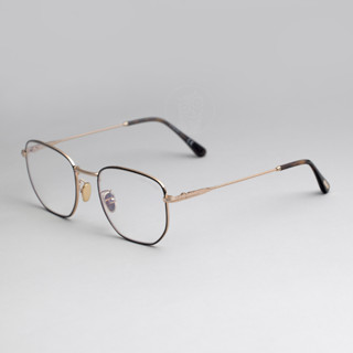 กรอบแว่นตา Tom Ford : TF5773-D-B : 028 SIZE 53 MM. (BLACK-GOLD)