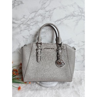 Michael Kors Ciara Medium Saffiano Leather Messenger Crossbody Bag Purse Handbag 35S8SC6M2L