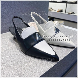 Charles &amp; Keith  รองเท้า Trice Metallic Accent Pointed-Toe Slingback Pumps : CK1-61720153