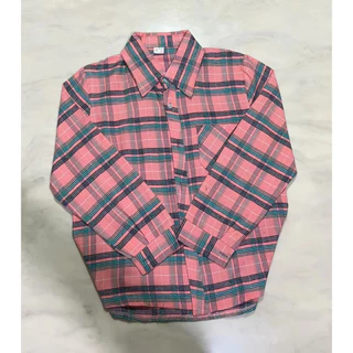 สินค้ามือหนึ่ง สินค้าถ่ายจากภาพจริง เสื้อลายสก๊อต เสื้อเซิ้ตแขนยาว พร้อมส่ง