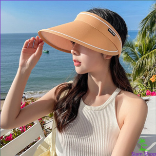 Siamหมวกกันแดดครึ่งใบ สไตล์เกาหลี แฟชั่นฤดูร้อน  Sun visor