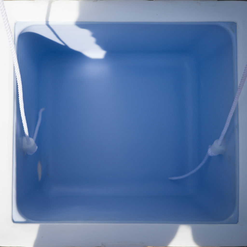 ถังแช่ ถังน้ำแข็ง ยี่ห้อดอกบัว ขนาด 25 ลิตร (ICE 25L.) มีบานพับ เนื้อหนา เกรดเอ มี มอก. เก็บความเย็นได้นาน มีหลายสี - รูปที่ 7