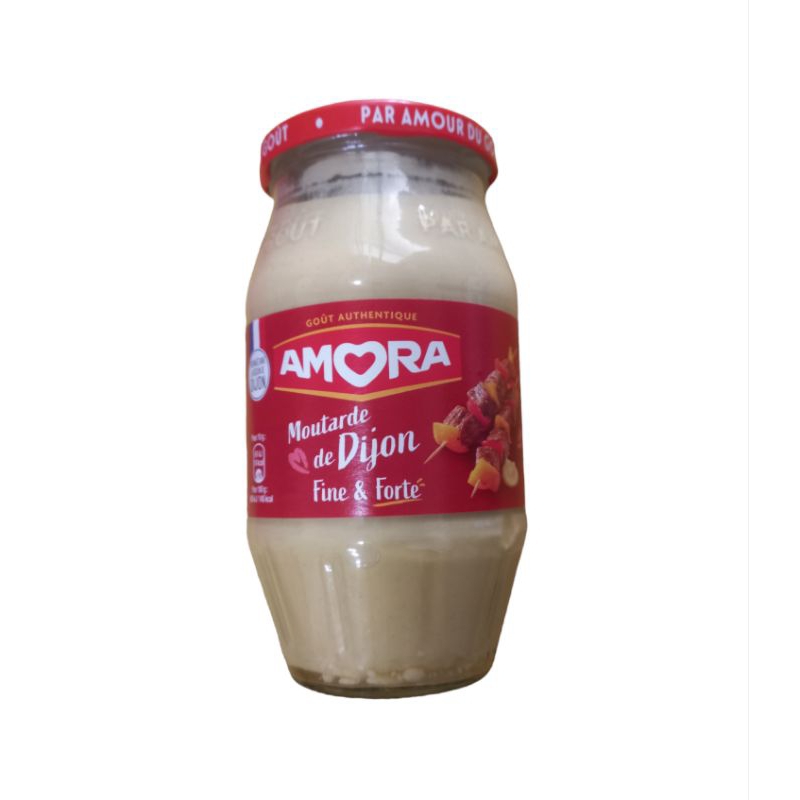 Amora Dijon Mustard 430 g. อโมรา ดีจอง มัสตาร์ด ขนาด 430 กรัม