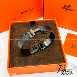 Hermès Clic HH So Black bracelet กำไลข้อมือ ออริจินอล พร้อมส่งที่ไทย เกรดใช้งานสลับของแท้ ใช้งานต่างประเทศได้