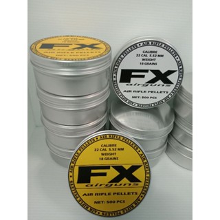 ลูกอัดลมเบอร์2FX18gr.บรรจุในตลับอลูมิเนียม