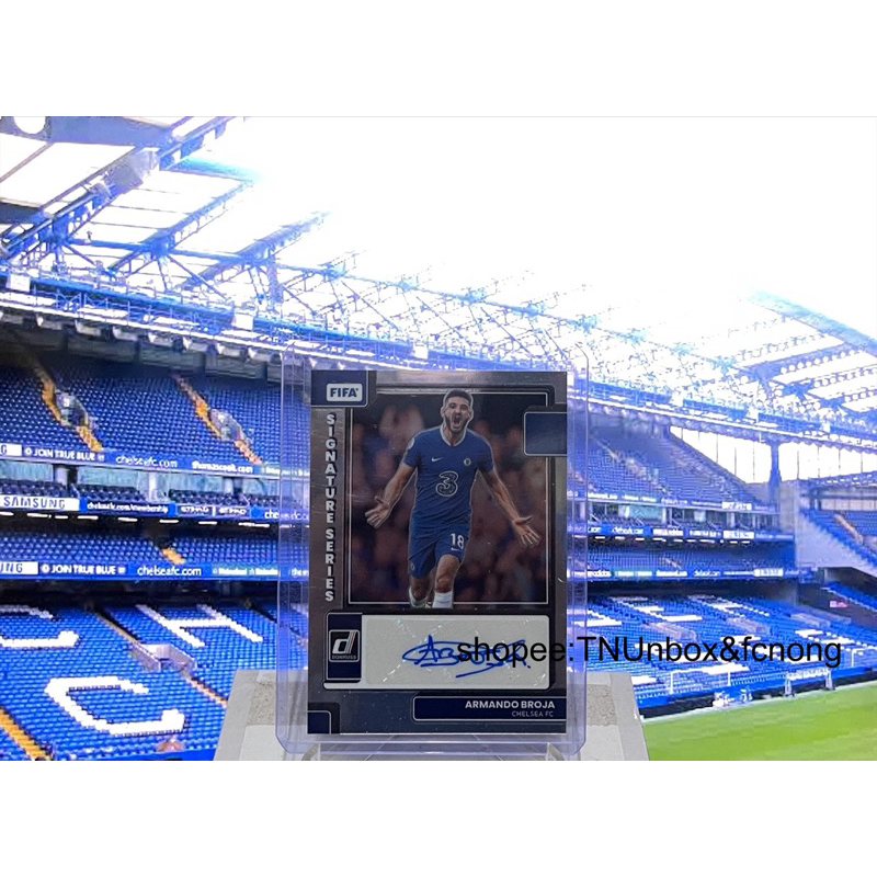 การ์ดลายเซ็นนักฟุตบอล 2022-23 Panini Donruss - Amando Broja