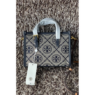 Tory Burch T Monogram Jacquard Mini Tote Bag