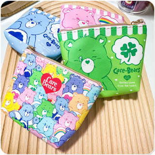 กระเป๋าสตางค์ ใส่เหรียญ ใส่บัตร carebears จุได้เยอะมาก