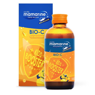 Exp 10/2024 Mamarine Bio-C วิตามินเด็ก 120 ml มามารีนไบโอซี