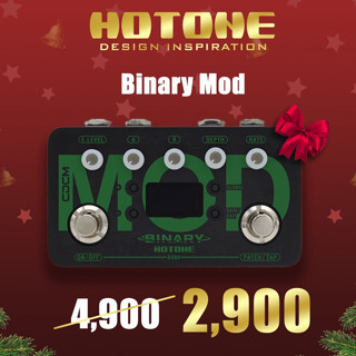 [ใส่โค้ดลด 1000บ.] Hotone Binary Mod เอฟเฟคกีตาร์