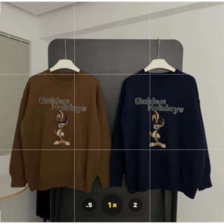 golden sweater🧸🏷️(สินค้าพร้อมส่ง)