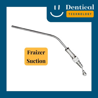 หลอดดูดน้ำลายแบบโลหะ (Fraizer Suction)