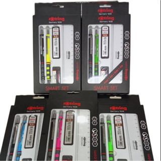 Rotring ชุดดินสอกด+ปากกา(5ชิ้น/ชุด) รุ่น Tikky Smart Set (4895151501119)