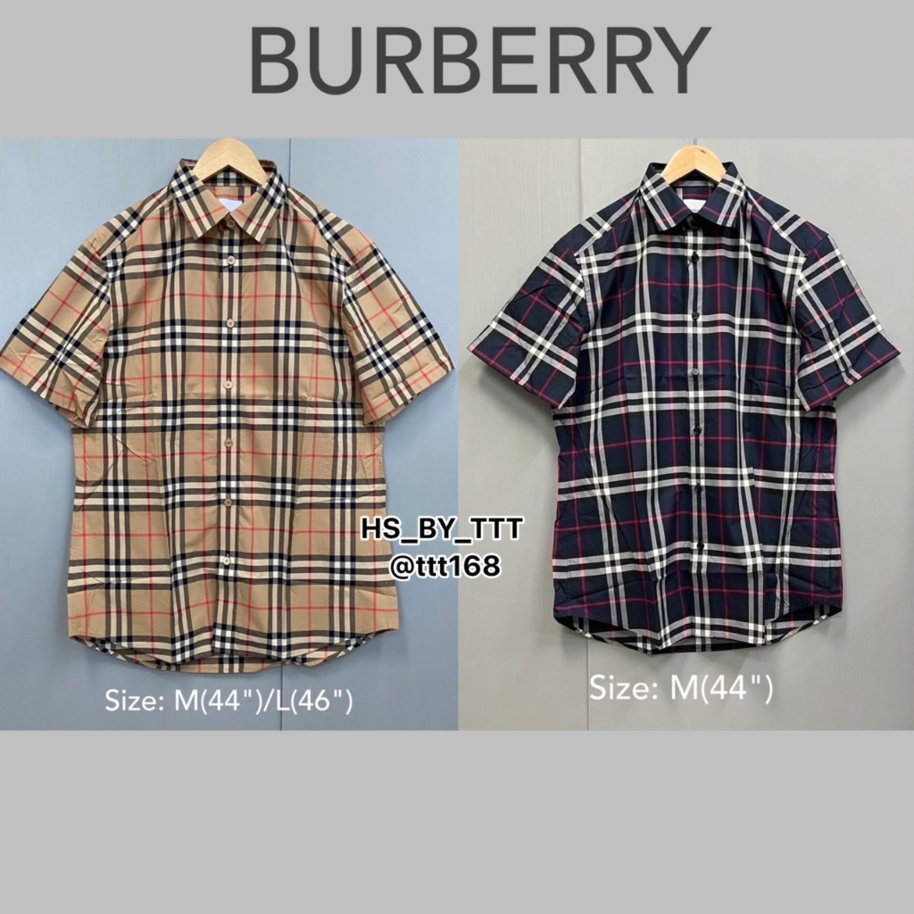 Burberry เสื้อเชิ้ต ของแท้