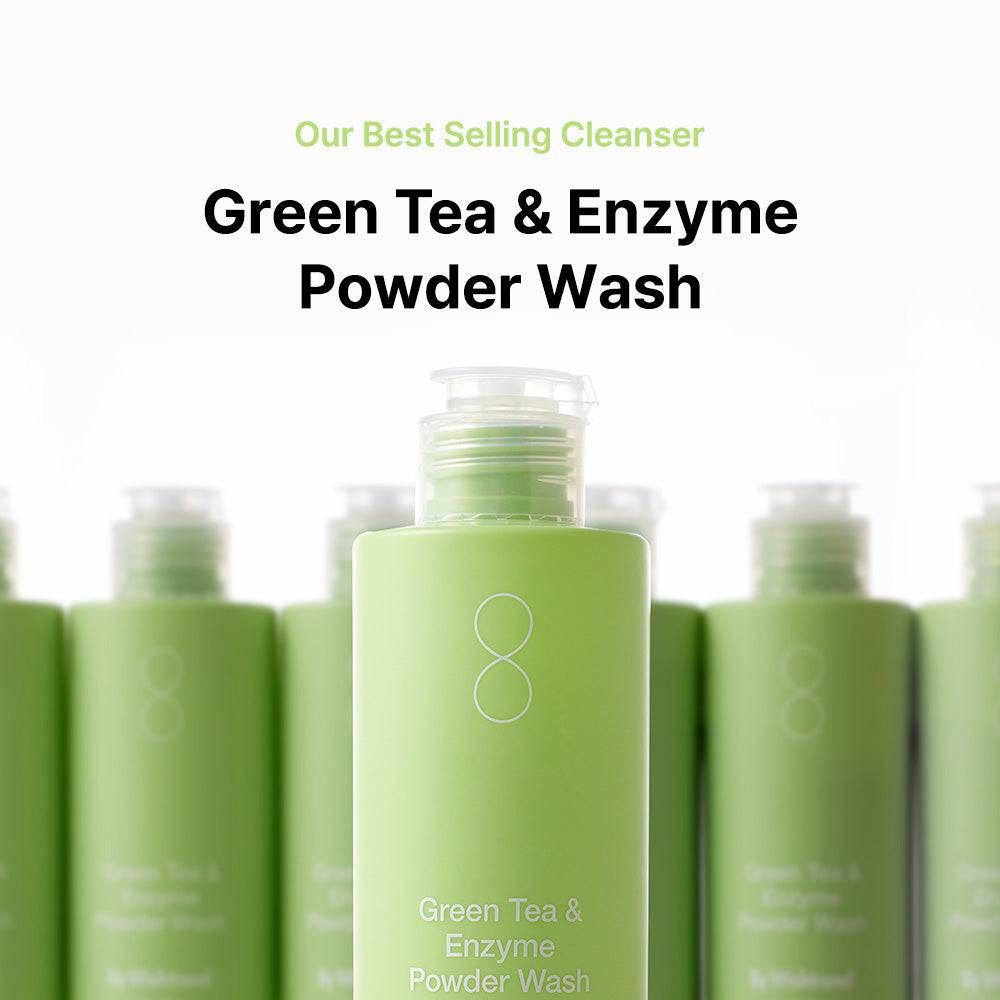 [สินค้าของแท้/พร้อมส่ง] By Wishtrend : Green Tea & Enzyme Powder Wash 110g [Exp 2026.09.24]