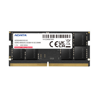 แรม โน๊ตบุ๊ค DDR5 8GB 16GB BUS 4800 SO-DIMM  ADATA Ram for Notebook Lifetime Warranty 8 16 GB