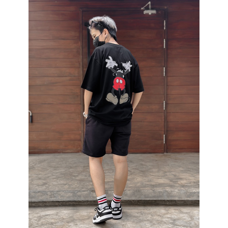 เสื้อยืดOversize SmileOnlyBrand cotton100% Mickey