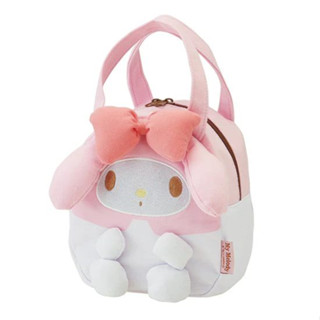 กระเป๋าถือ ใส่ของ ใส่กล่องข้าว d cut bag mm Mymelody Size: 20 x 17 x 12cm (approx.)