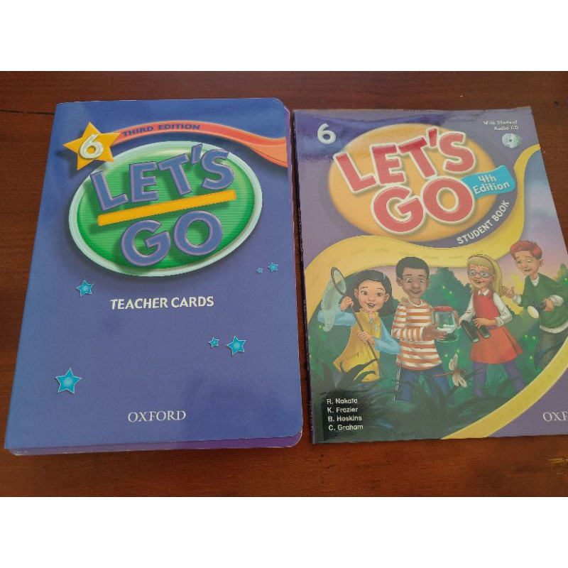 Let s go 4 th edition student book (flash card)