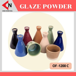 Glaze powder ผงเคลือบสำเร็จรูป บรรจุ 1 กิโลกรัม