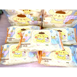 🌈🐹ทิชชู่เปียก Sweety Wet Wipes ลายชินนาม่อนโรล แพ๊ค 5 ห่อ (ห่อละ 40 แผ่น)🐹🌈