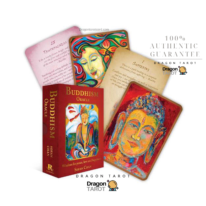ไพ่ออราเคิล Buddhism Oracle หลักพุทธศาสนา ของแท้ 100% สินค้าพร้อมส่ง ไพ่แท้ ไพ่ยิปซี พร้อมคู่มือ ร้าน Dragon TAROT