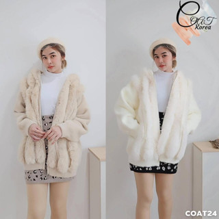 เสื้อกันหนาวขนเฟอร์นุ่มๆ COAT24