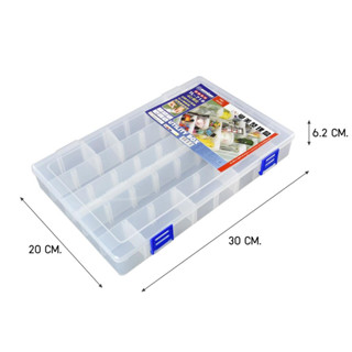 กล่องใส่ของ กล่องแบ่งช่อง 40 ช่อง พร้อมแผงแบ่งช่องที่ถอดได้ No.TL-718 KEYWAY