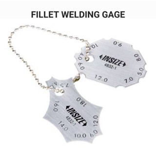 เกจวัดรอยเชื่อม Fillet Welding Gage INSIZE 4832-1