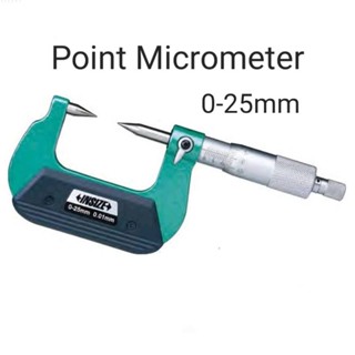 ไมโครมิเตอร์ 0-25mm แบบพอยท์ Point Micrometer INSIZE อินไซส์ 3230-25A