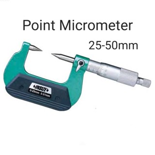 ไมโครมิเตอร์ 25-50mm แบบพอยท์ Point Micrometer INSIZE อินไซส์ 3230-50A