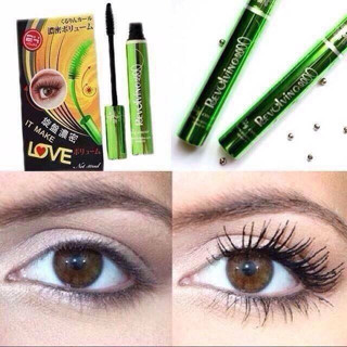 มาสคาร่าเขียว Bq Cover Mascara BQ2859 ของแท้ ในตำนาน!ปัดขนตายาว หนาสวย  กันน้ำกันเหงื่อ ไม่เลอะ