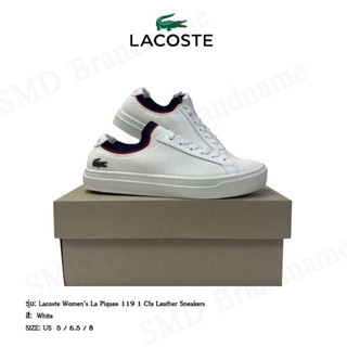 Lacoste รองเท้าผ้าใบ รุ่น Lacoste Womens La Piquee 119 1 Cfa Leather Sneakers Code: 7-37CFA0016407