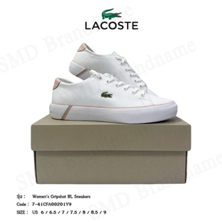 Lacoste รองเท้าผ้าใบ รุ่น Womens Gripshot BL Sneakers Code: 7-41CFA00201Y9