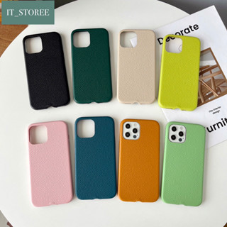 ꒰พร้อมส่ง🤍꒱ เคสไอโฟนงานหนัง : หนังพรีเมียม Simplecase (leather case) เนื้อซิลิโคนข้างในบุกำมะหยี่ สำหรับ i13 - 14pm