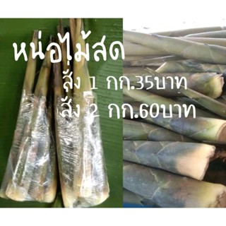 หน่อไม้สดจากสวน2กิโลกรัม60บาท