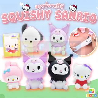 ของเล่นบีบสกุชชี่ รูปตุ๊กตา Sanrio แบบยืดหยุ่น เหมาะกับของขวัญวันเกิด และงานเทศกาล สําหรับเด็ก มี 2แบบ นุ่มน่ารักมาก