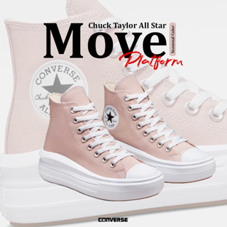 Converse คอนเวิร์ส รองเท้าผ้าใบ รองเท้าลำลอง รองเท้าข้อสูง W Chuck Taylor All Star Move Platform HI A01369CH2PIXX (3000)