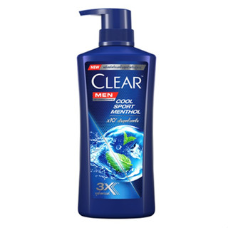 CLEAR MEN เคลียร์ เมน แชมพูขจัดรังแค สูตร คูลสปอร์ต เมนทอล 390 มล.