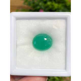 พลอย มรกต โคลัมเบีย Colombian Emerald 5.99 กะรัต (Cts.) พร้อมใบเซอร์ พลอยแท้ อัญมณีมงคลประจําวันเกิด เครื่องประดับพลอย