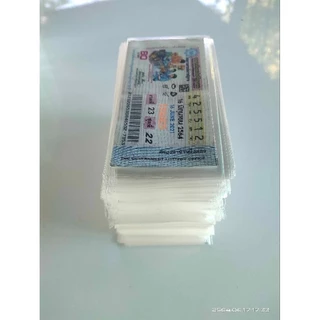 💢✉️ซองแก้วใสใส่ล็อตเตอรี่🔻500ใบ