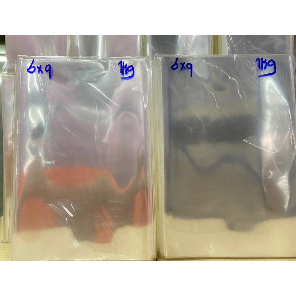 ถุงแก้วใสไม่มีกาวOPPพลาสติก (5X7)