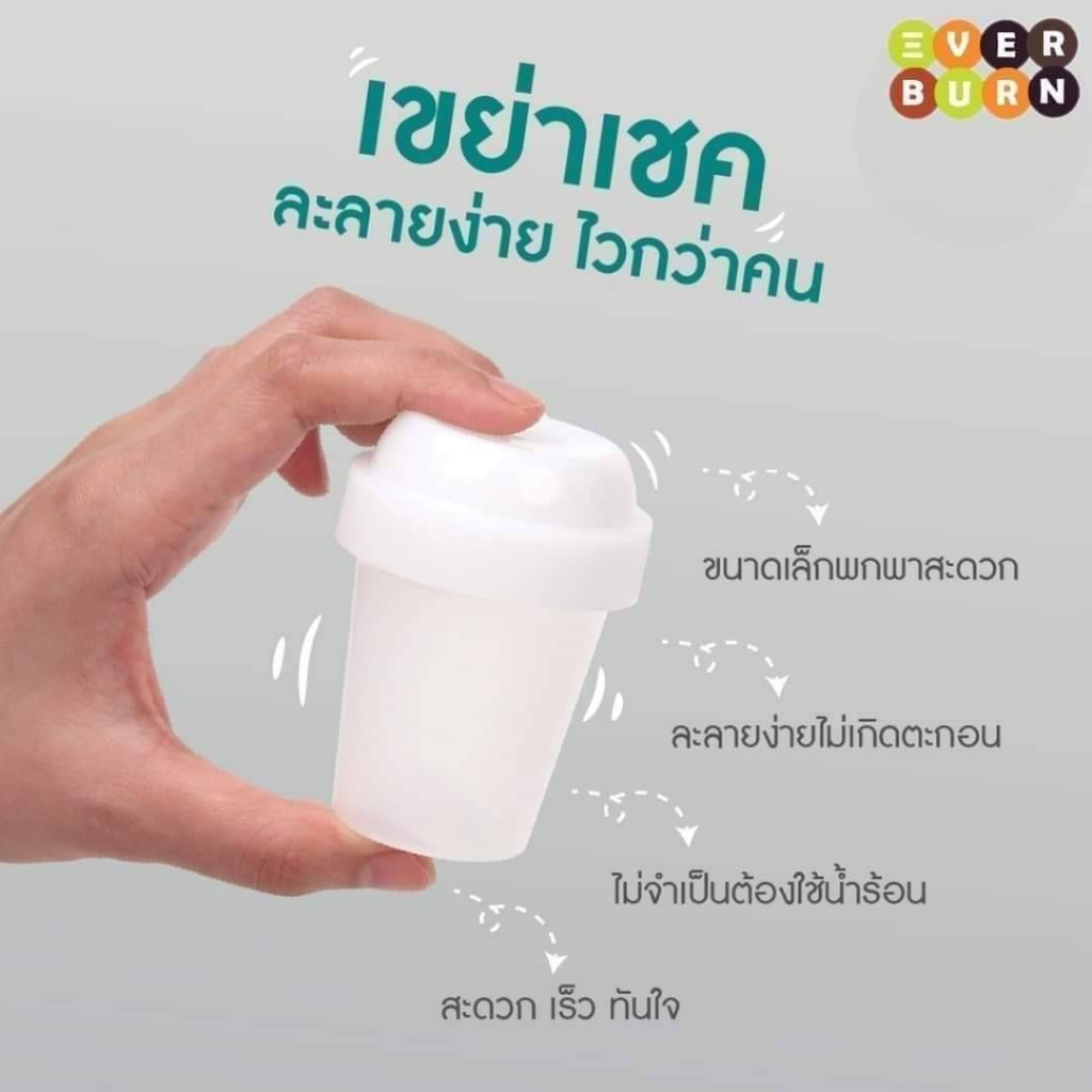 กระบอกเขย่าชา Matcha mini shaker ขวดเขย่ามัทฉะ - Everburn THAILAND ...