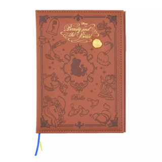 [Direct from Japan] Schedule Book 2024 / Disney Beauty and the Beast B6 Embossed Calendar＆Organizer Japan NEW