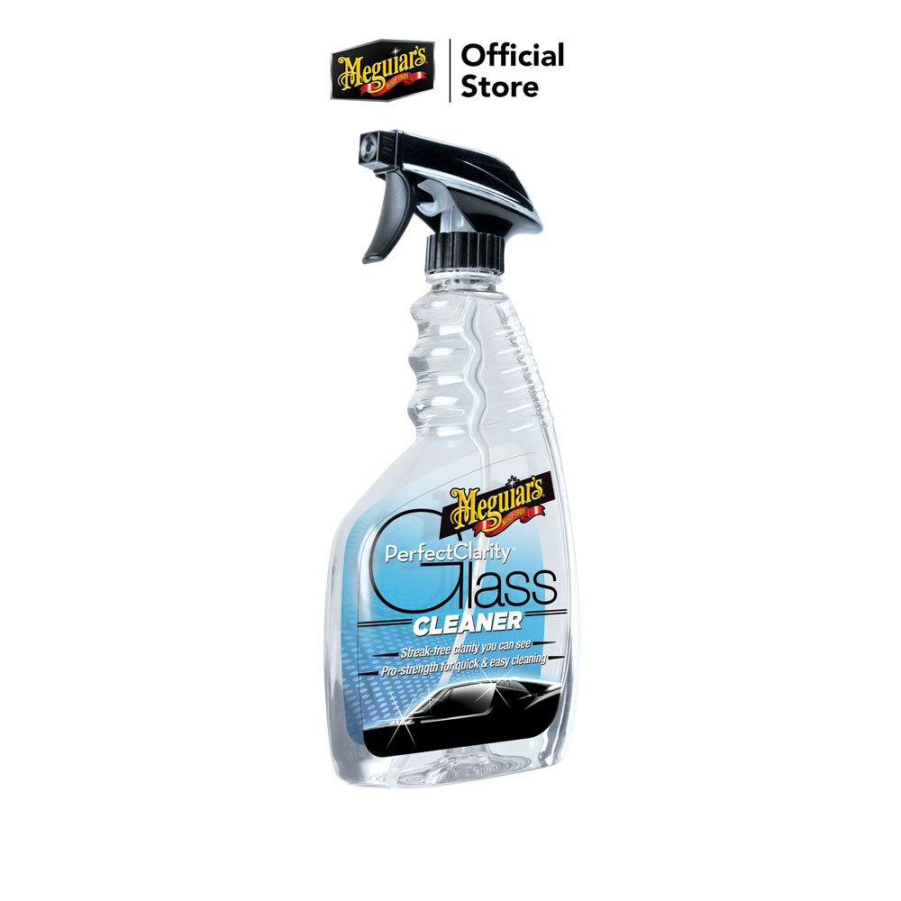 Meguiars G82 Perfect Clarity Glass Cleaner สเปรย์ฉีดทำความสะอาดกระจก เมกไกวส์ เพอร์เฟค คลาริตี้ กลาส คลีนเนอร์ G8224 G8216 G8206