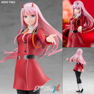 ฟิกเกอร์ Pop Up Parade Darling in the Franxx ดาร์ลิงอินเดอะแฟร๊งซ์ สงครามบุปผาจักรกล Code 002 Zero Two ซีโร่ทรู ซีทู