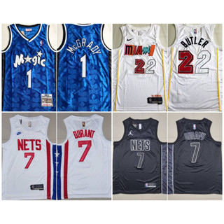 เสื้อบาส NBA Jersey งาน Full Emb ปัก3ชั้น TMac, J.Butler, LBJ, Ja Morant, KD เหมาะเล่นกีฬา บาส, ฟิตเนส, แฟชั่น