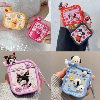 【ส่งจากไทย มาใหม่】เคสหูฟัง สำหรับ Airpods1/2/gen2 Airpods 3/gen3 Airpods pro/ pro2/ TWS-i9s/ i12/ i13