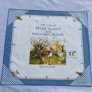 Peter rabbit ผ้าเช็ดหน้า ปีเตอร์ แรบบิท