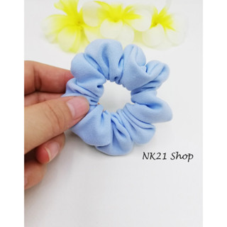 NK21 โดนัทรัดผม ไซส์มินิ หนังยางรัดผม  Mini Scrunchies,Scrunchies,Scrunchy,Hair accessories